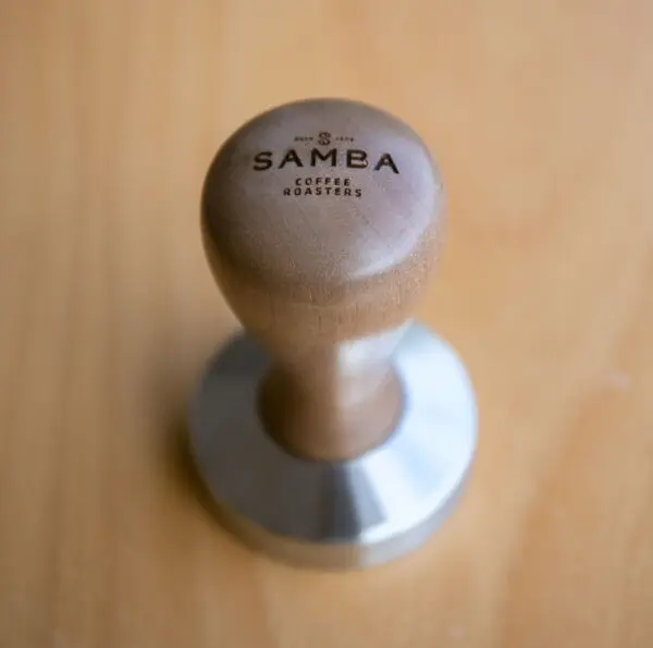 Handcrafted espresso tamper